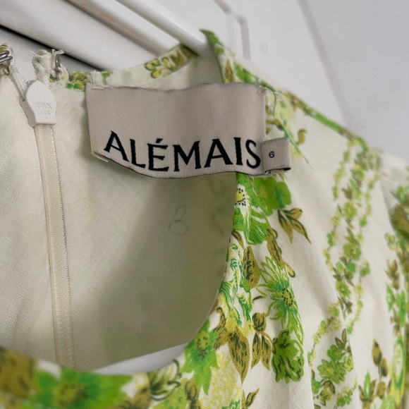 Alemais Jolene Chevron Floral dress - Australian 6 - US 2 - EUC - Picture 4 of 5